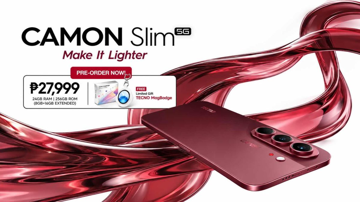 TECNO CAMON Slim 5G Pre-Order Comes with Free MagBadge and a Chance to Win ₱1 Million
